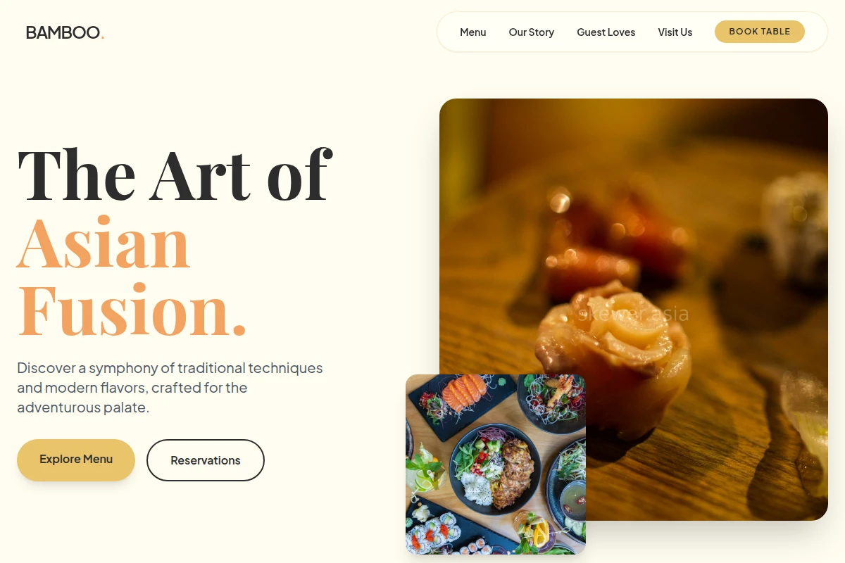 Bamboo Asian Fusion Food