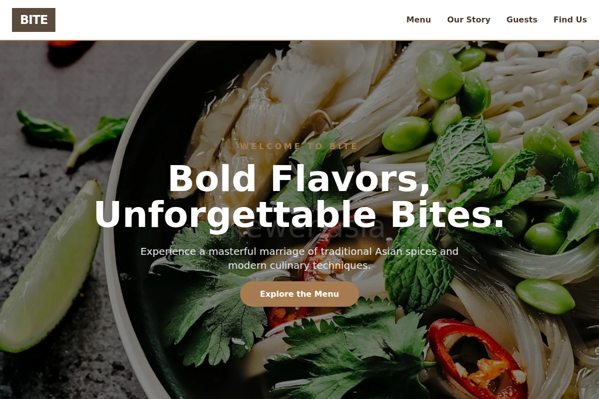Bite Asian Fusion Food