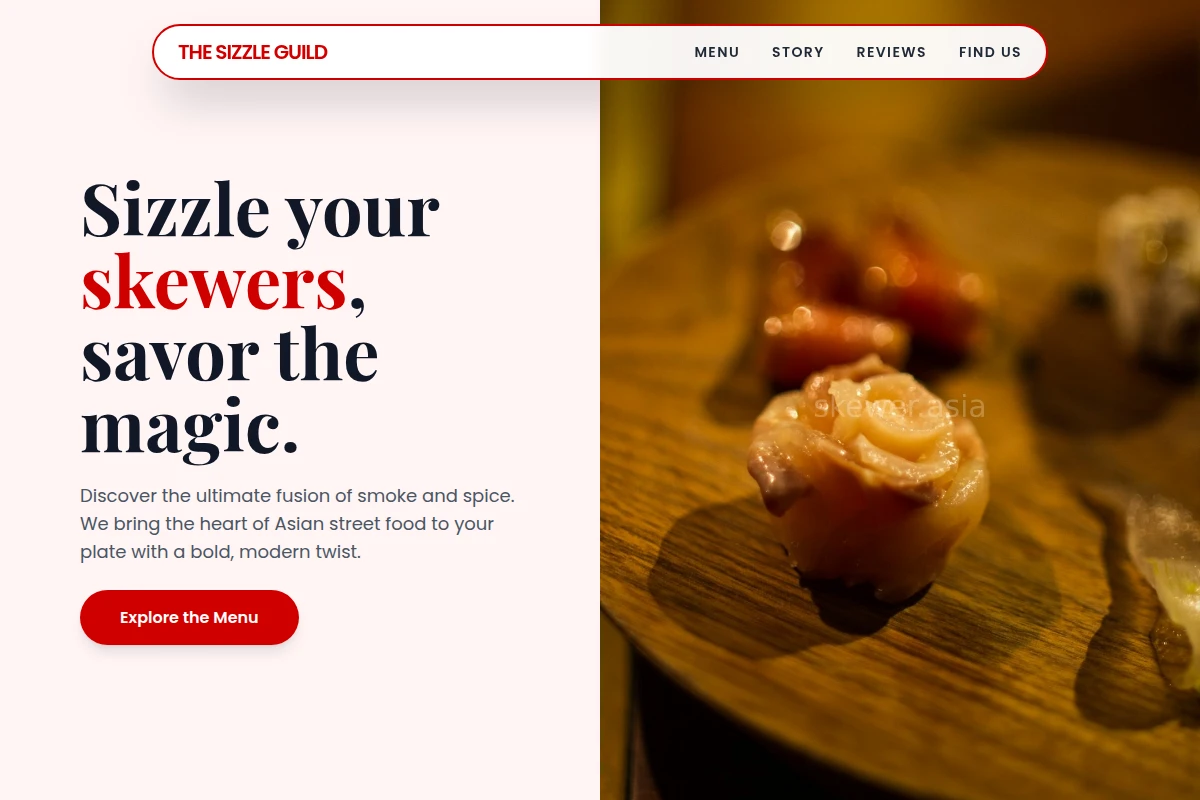 Fusion Asian Fusion Food