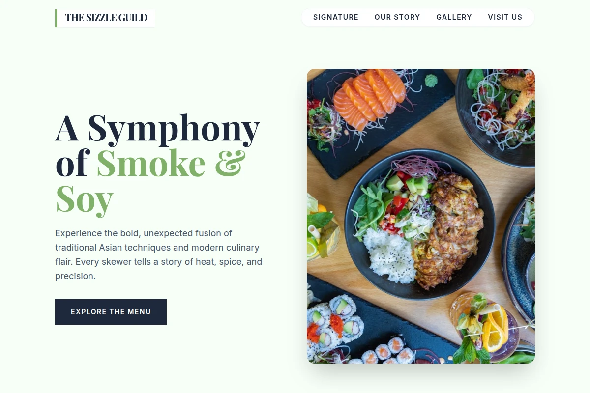 Soy Asian Fusion Food