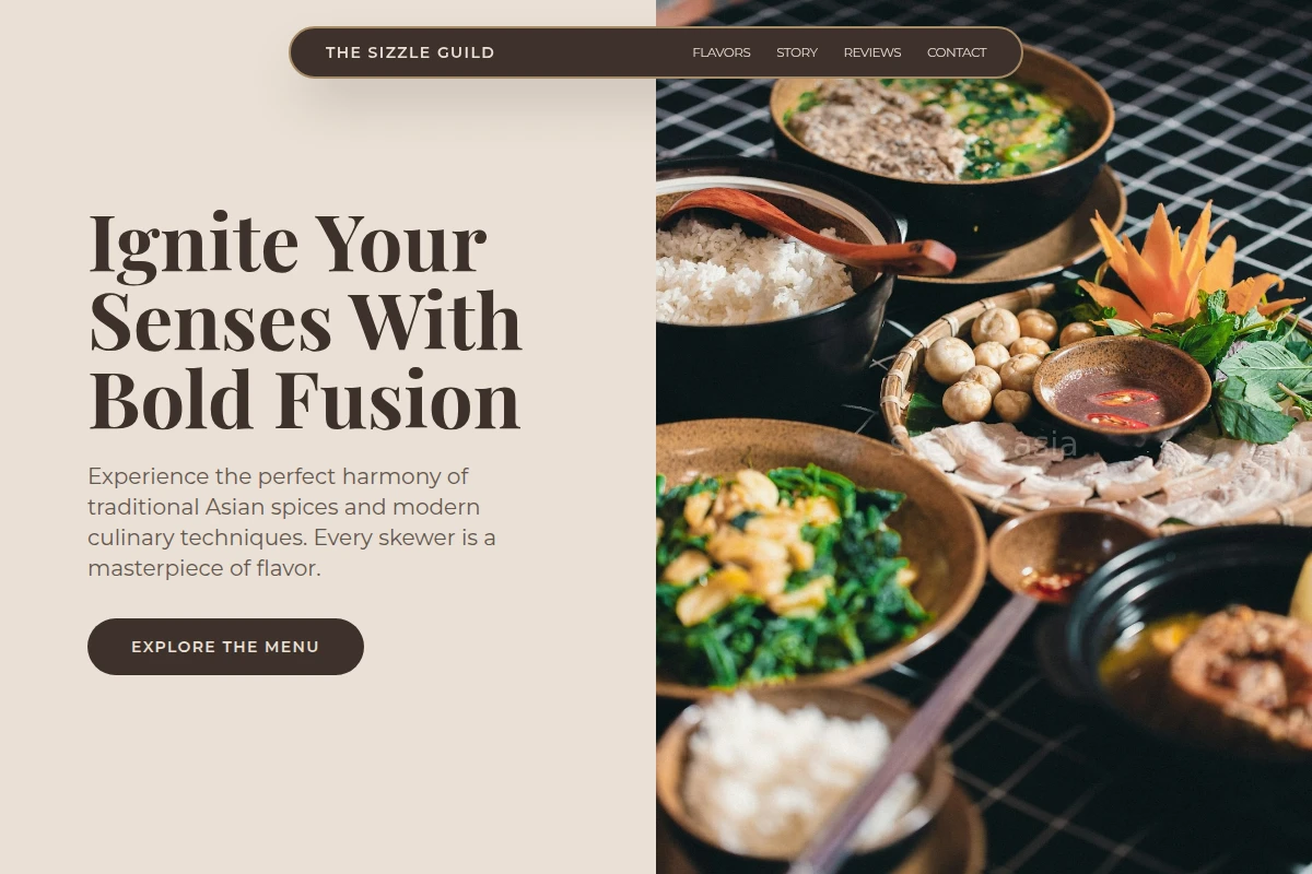 Asian-Fusion Asian Fusion Food