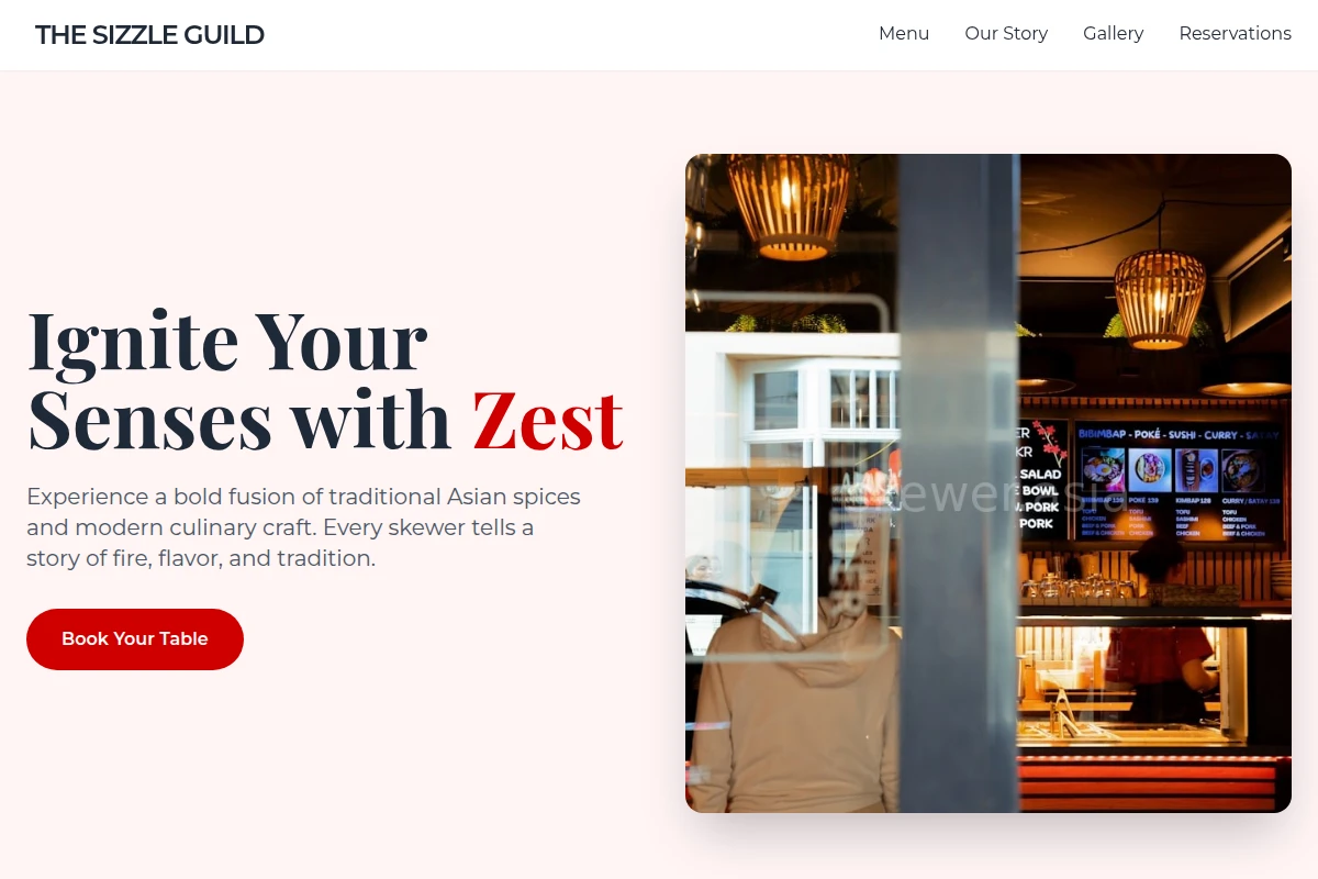 Zest Asian Fusion Food