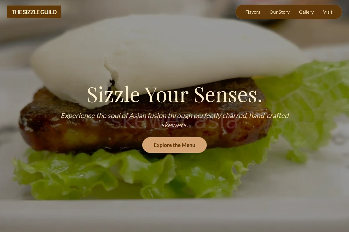 Bamboo-Stick Asian Fusion Food