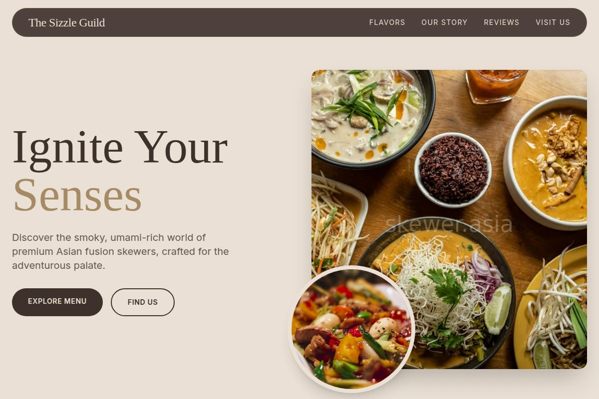 Stall Asian Fusion Food