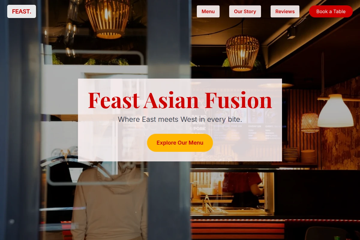 Feast Asian Fusion Food