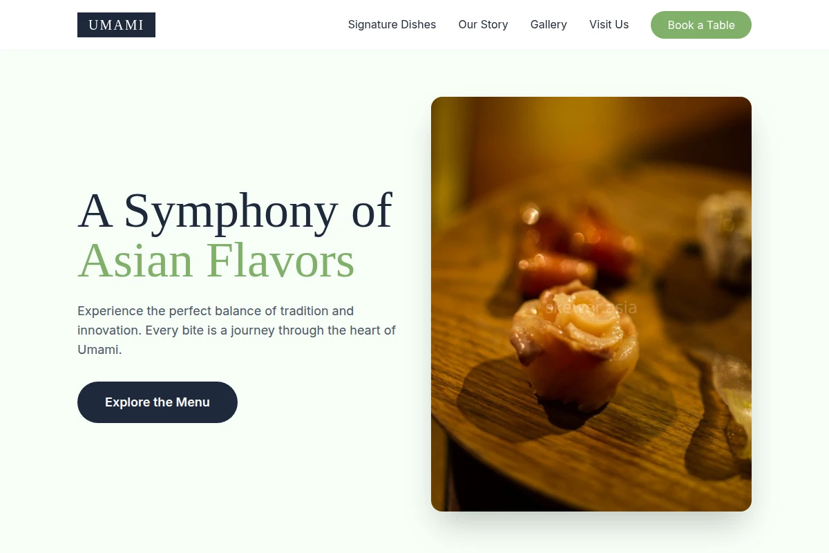Umami Asian Fusion Food