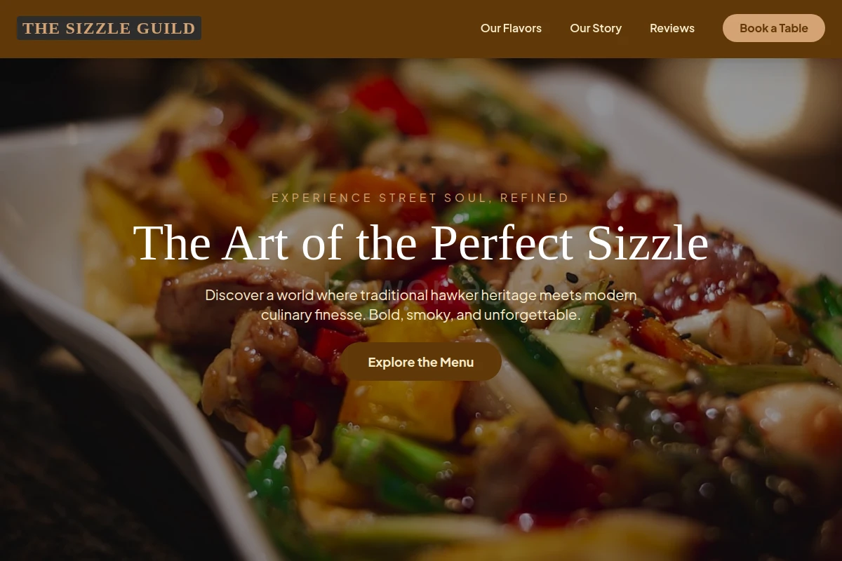 Hawker Asian Fusion Food