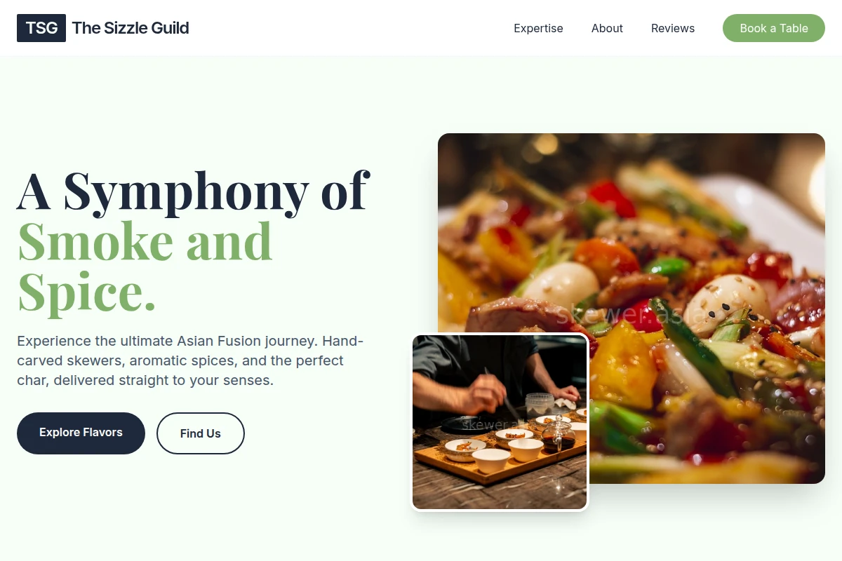 Kebab Asian Fusion Food