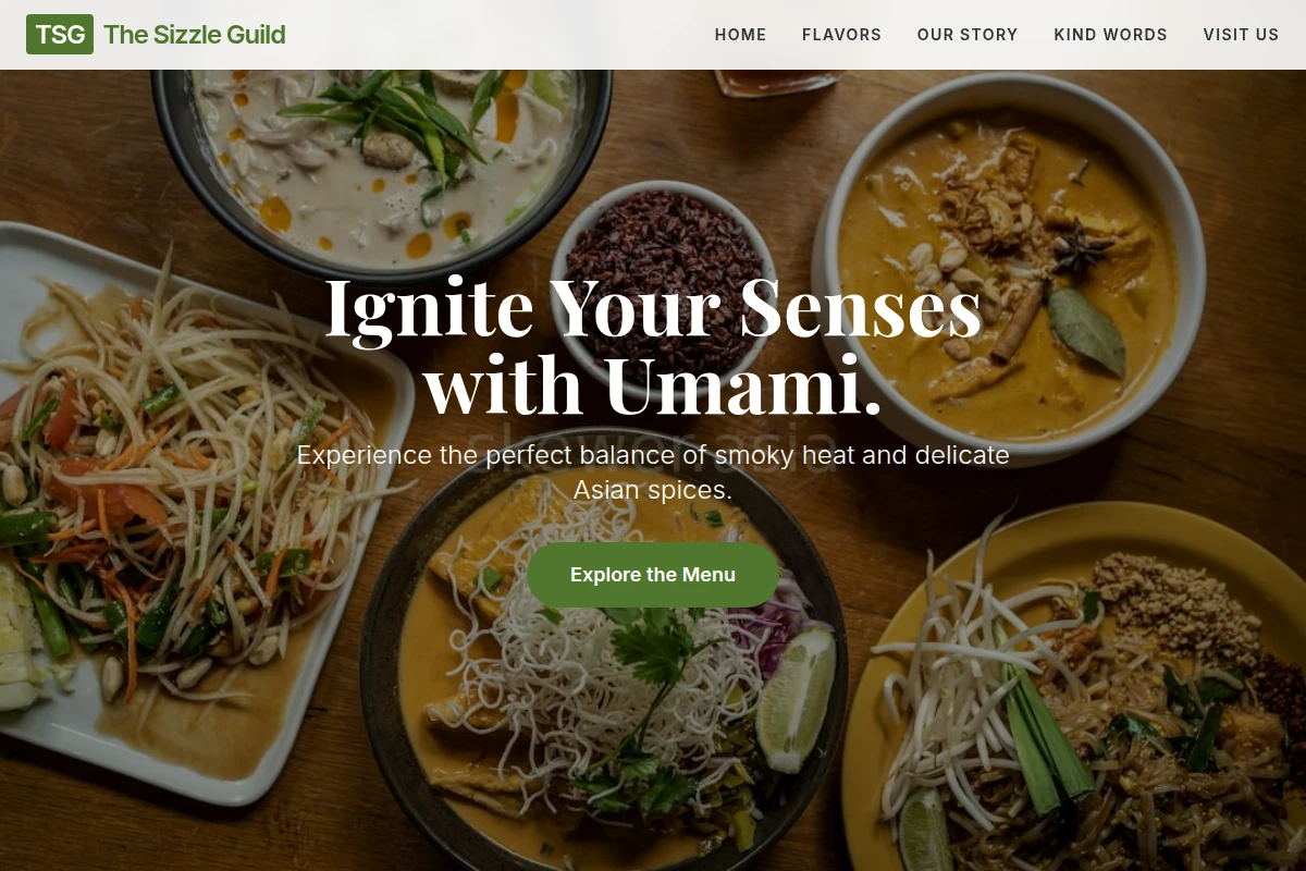 Marinade Asian Fusion Food