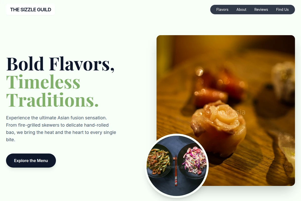 Marinade Asian Fusion Food