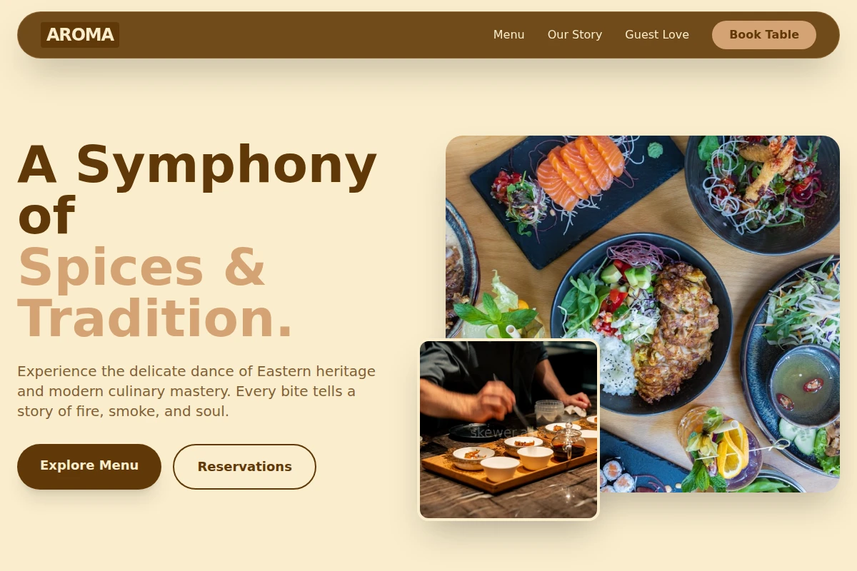 Aroma Asian Fusion Food