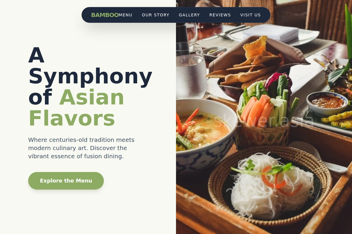 Bamboo Asian Fusion Food