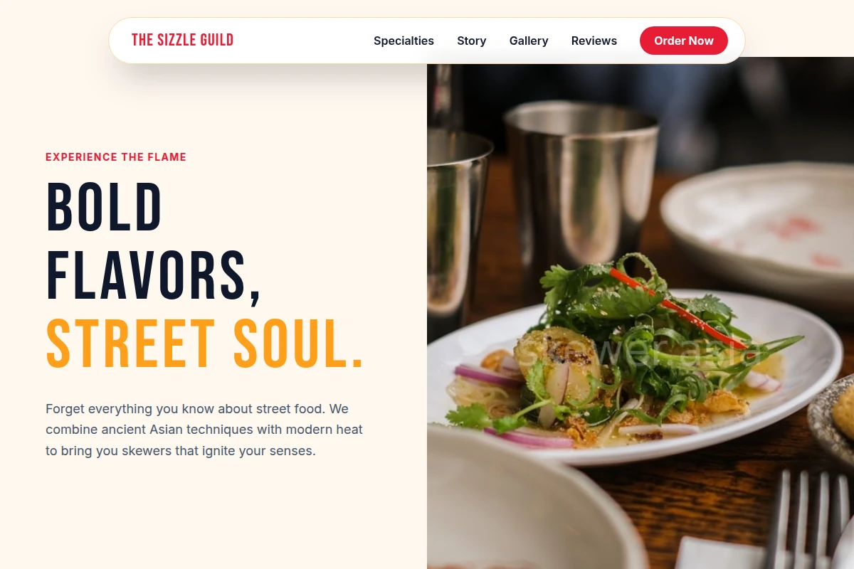 Stall Asian Fusion Food