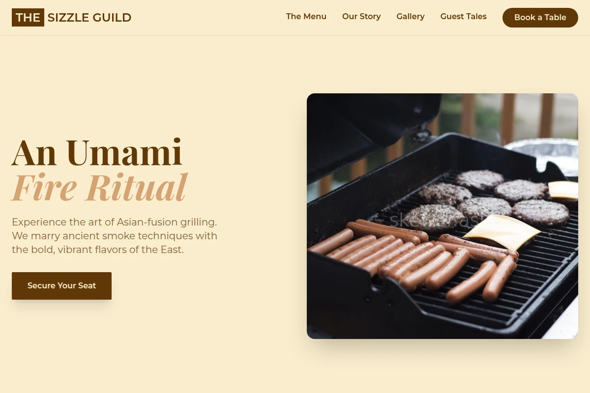 Asian-Fusion Bbq
