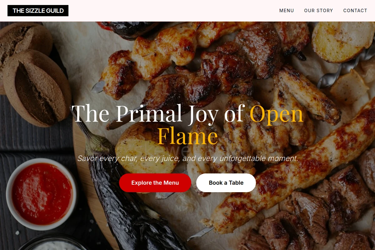 Flame-Grilled Bbq