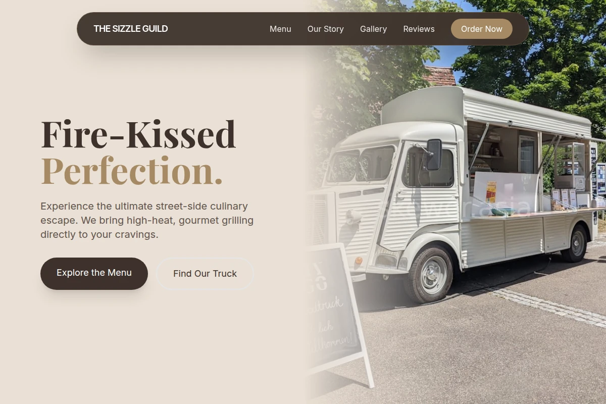 Grill Food Truck