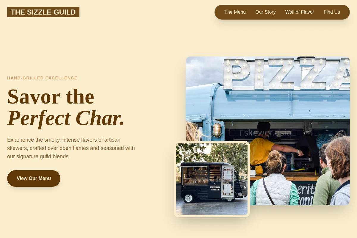 Grill Food Truck