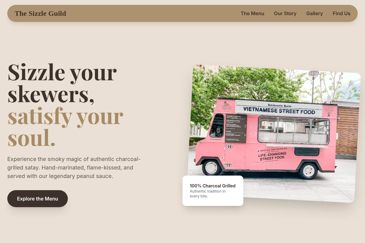 Satay Food Truck