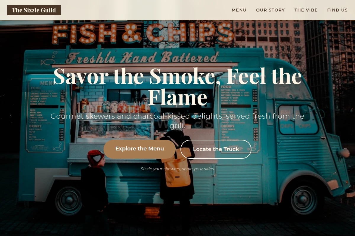 Grill Food Truck