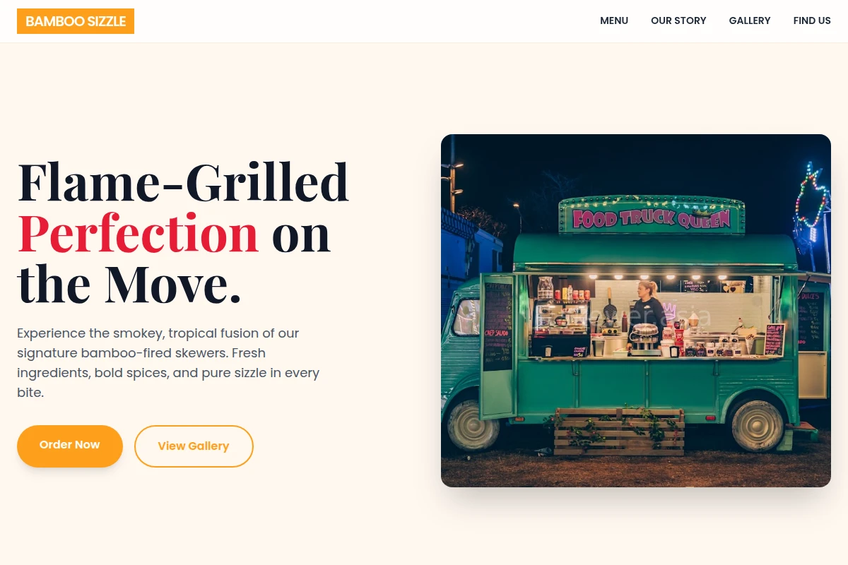 Bamboo Food Truck