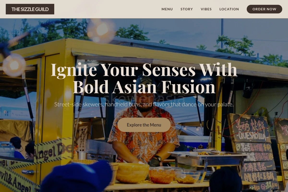 Asian-Fusion Food Truck