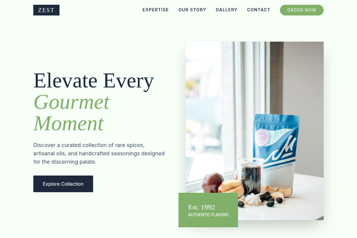 Zest Specialty Food