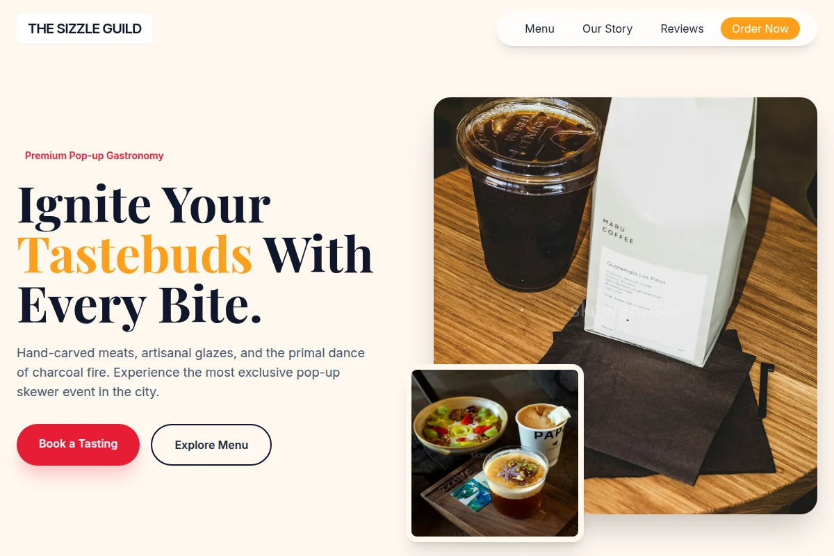 Pop-up Specialty Food