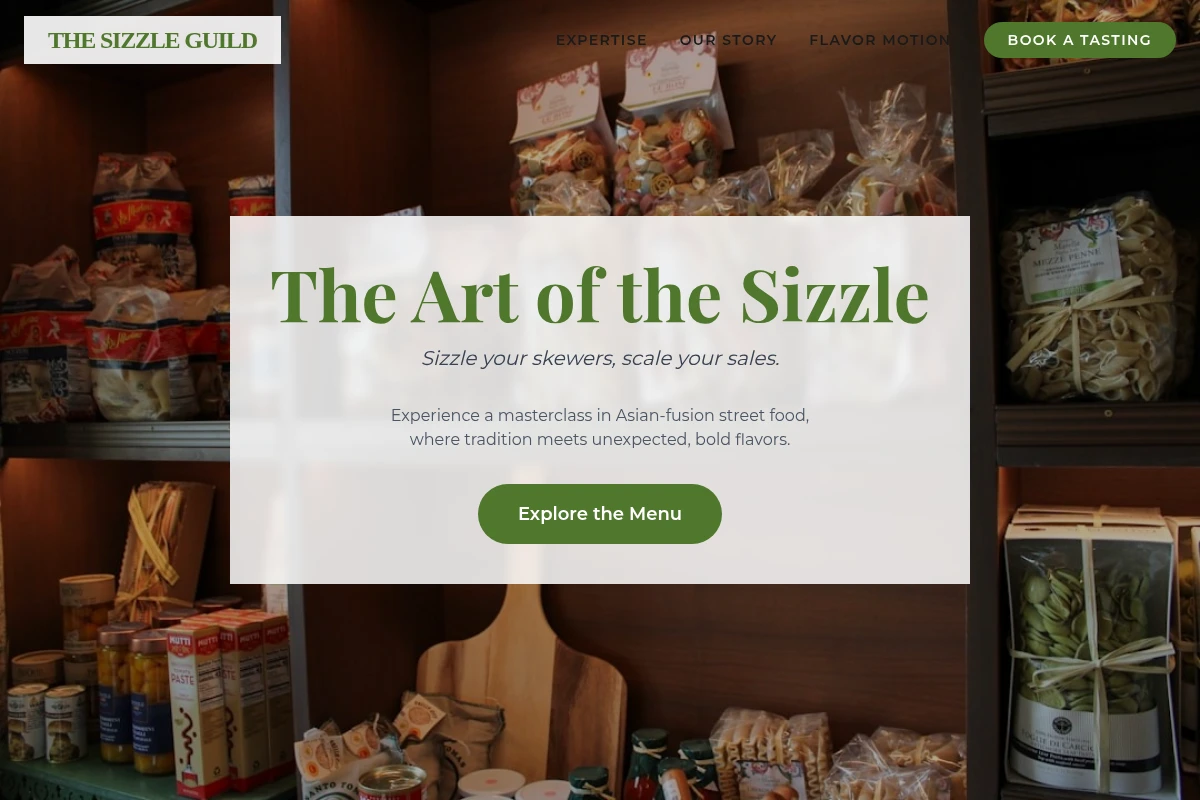 Asian-Fusion Specialty Food