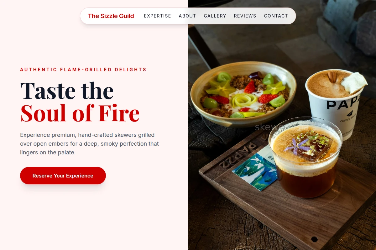 Flame-Grilled Specialty Food